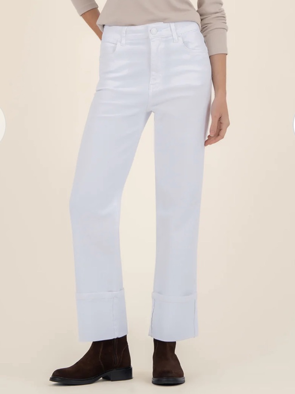 Kut from the kloth high rise sienna wide leg jeans